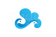 Cloud Bird Logo
