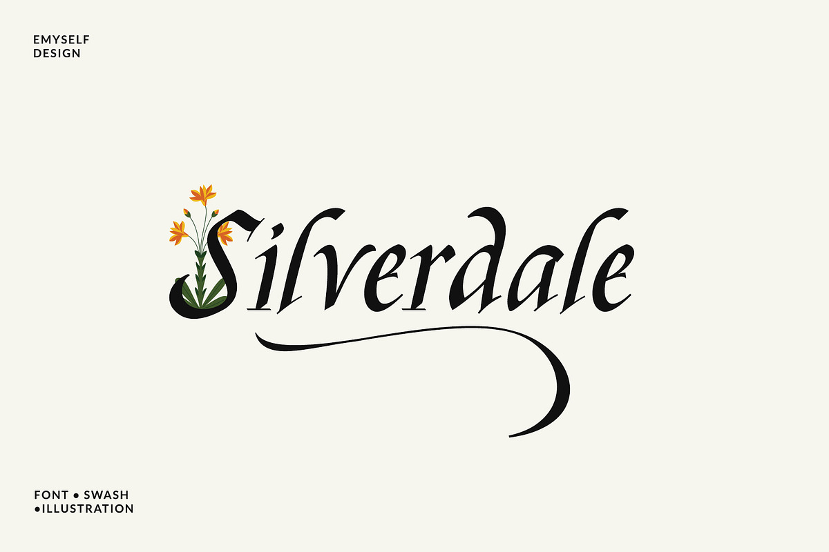 Silverdale Typeface in Blackletter Fonts - product preview 8
