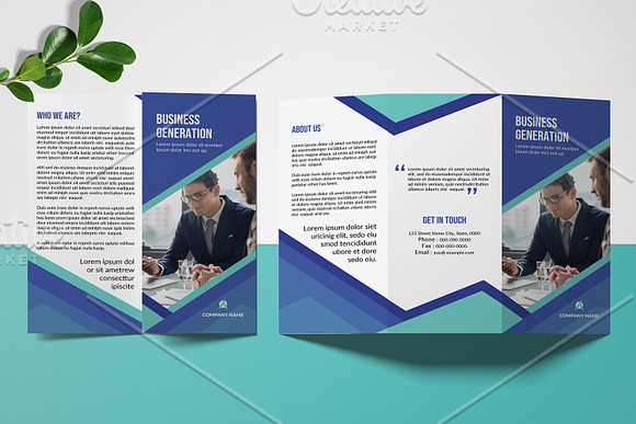 Trifold  Business Brochure V984 in Brochure Templates - product preview 2
