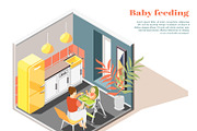 Infant care isometric composition