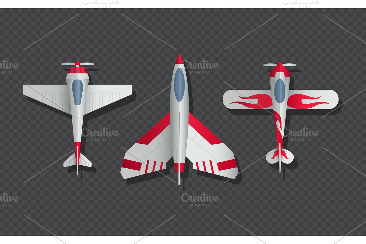 Airplanes and military in Illustrations - product preview 8