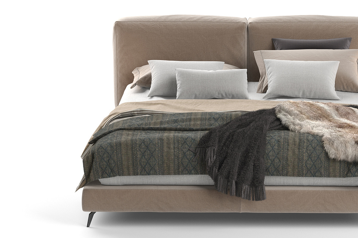Sound Bed by Ditre Italia 191x236 cm in Furniture - product preview 8