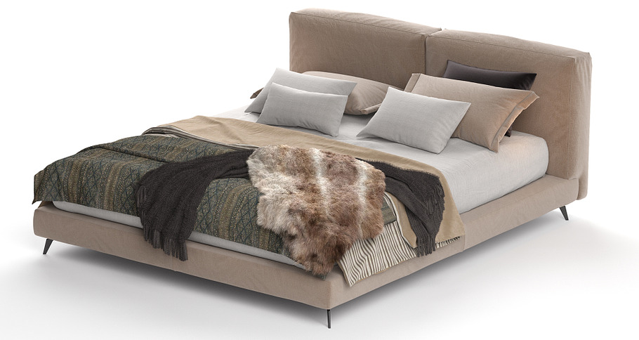 Sound Bed by Ditre Italia 191x236 cm in Furniture - product preview 3
