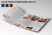 City Hotel Trifold Brochure Template