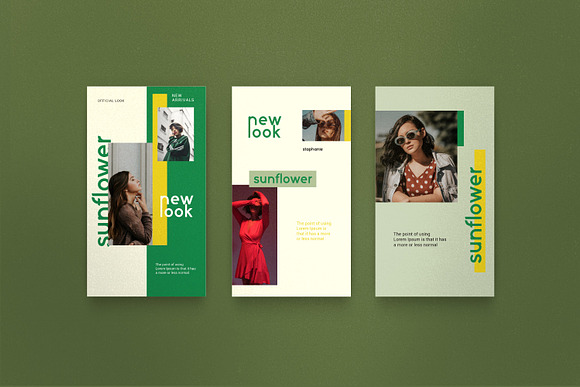 Sunflower - Social Media Bundle in Instagram Templates - product preview 11