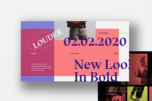 Louder - Urban Powerpoint in PowerPoint Templates - product preview 1