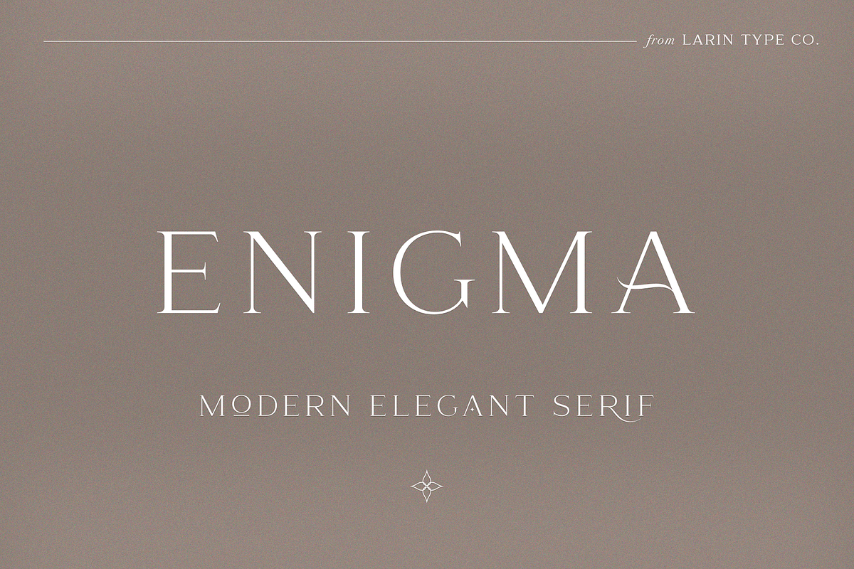 Enigma in Serif Fonts - product preview 8