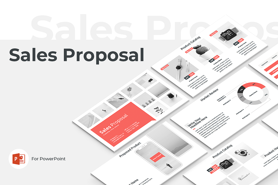 Sales Proposal PowerPoint Template in PowerPoint Templates - product preview 8