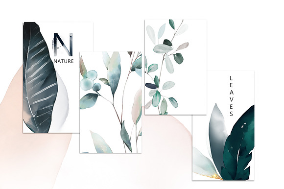 Watercolor art collection in Illustrations - product preview 12