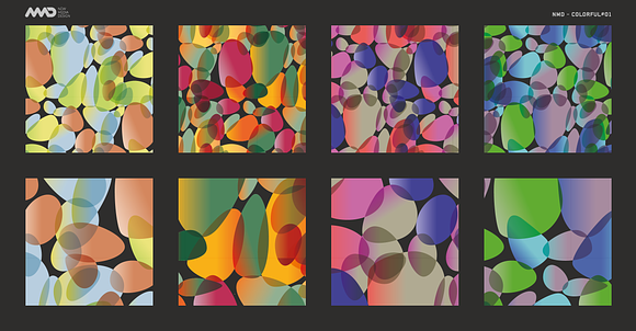 NMD - COLORFUL#01 Vector pattern in Patterns - product preview 2