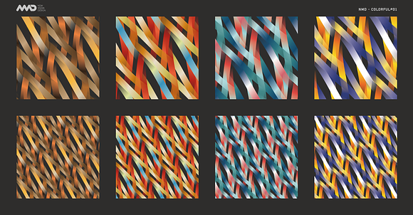 NMD - COLORFUL#01 Vector pattern in Patterns - product preview 7