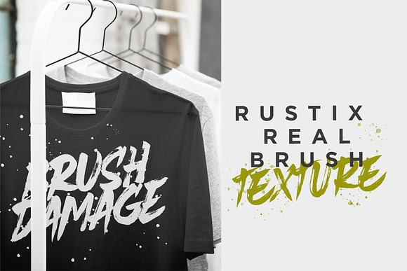 Rustix Brush font in Display Fonts - product preview 5