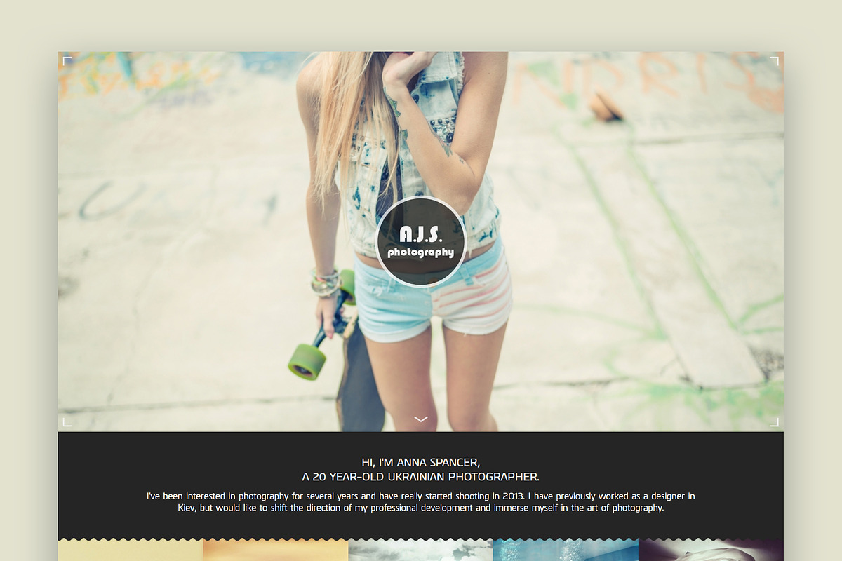 Photographer Portfolio in Landing Page Templates - product preview 8