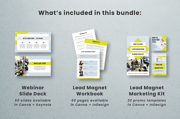 Ultimate Lead Magnet Bundle in Presentation Templates - product preview 1
