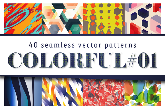 NMD - COLORFUL#01 Vector pattern in Patterns - product preview 10