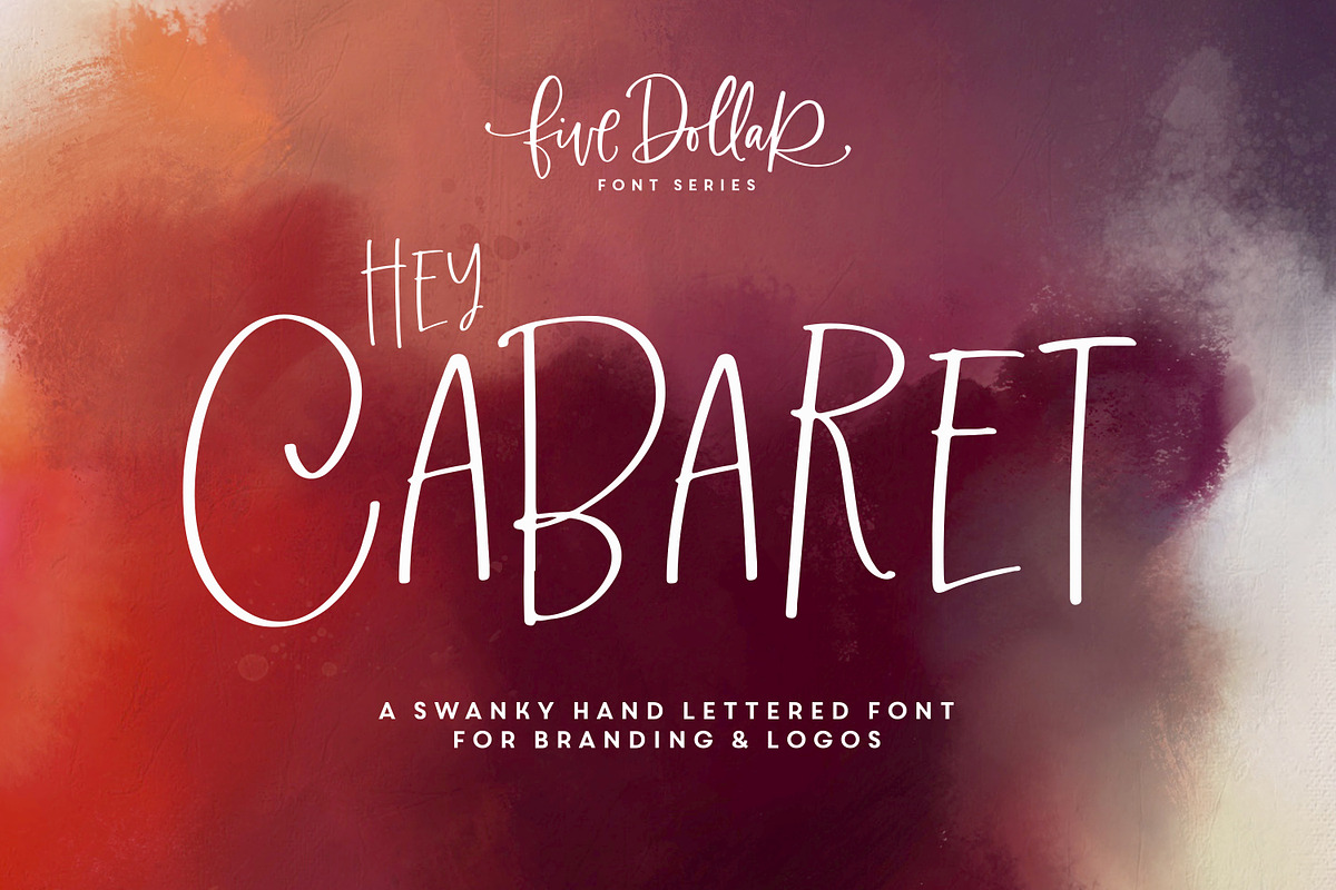 Hey Cabaret | $5 Font Series in Sans-Serif Fonts - product preview 8