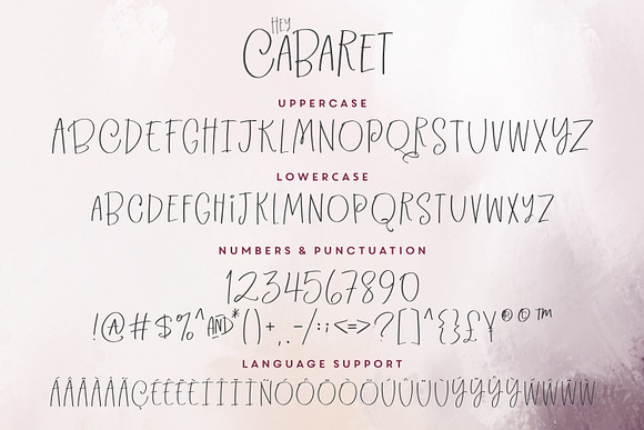 Hey Cabaret | $5 Font Series in Sans-Serif Fonts - product preview 2