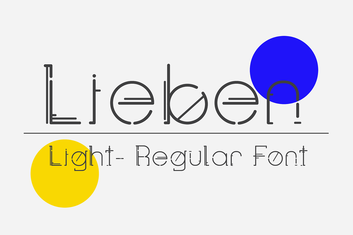 Lieben in Display Fonts - product preview 8