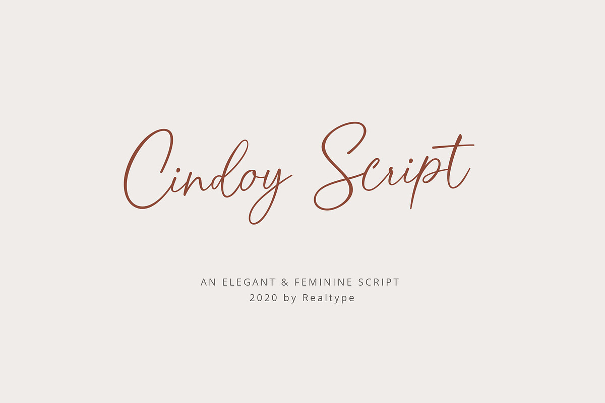 Cindoy Script in Script Fonts - product preview 8