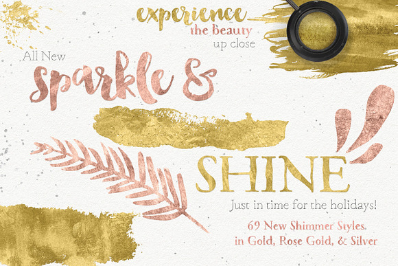 Liquid Gold for Illustrator in Photoshop Color Palettes - product preview 5