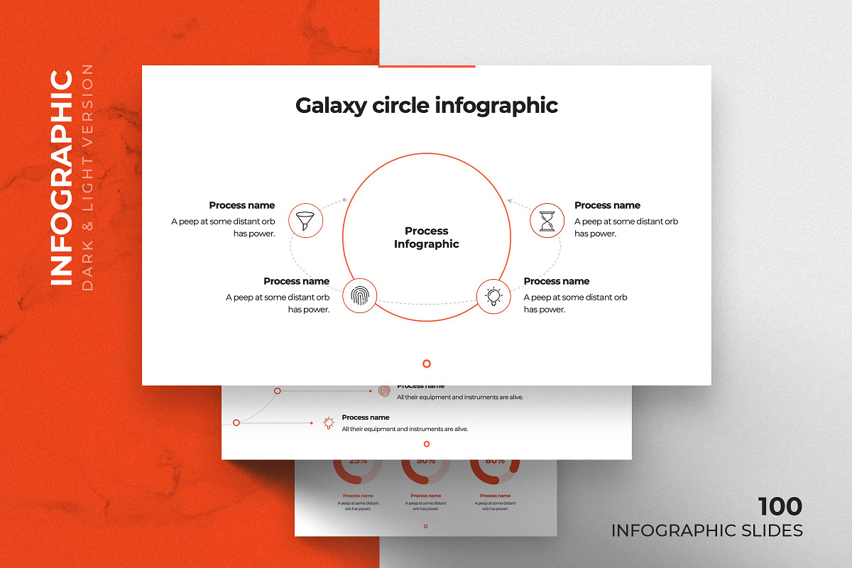 Galaxy Infographic Keynote in Keynote Templates - product preview 8