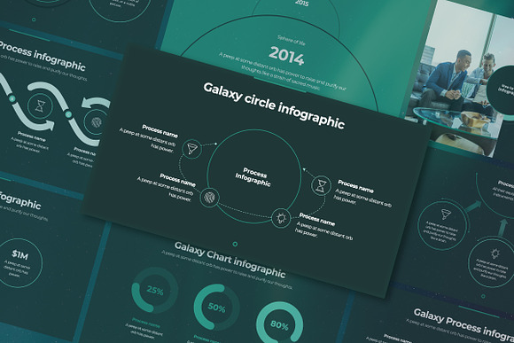 Galaxy Infographic Keynote in Keynote Templates - product preview 2