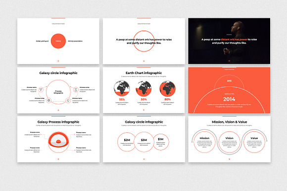 Galaxy Infographic Keynote in Keynote Templates - product preview 4