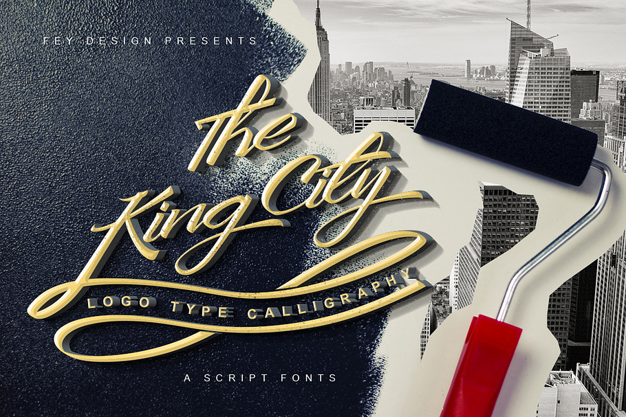 King City - Logo Type Calligraphy