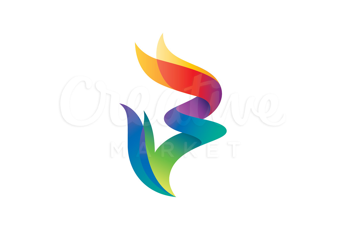 Flames B Logo in Logo Templates - product preview 8