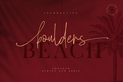 Boulders Beach Font  Duo