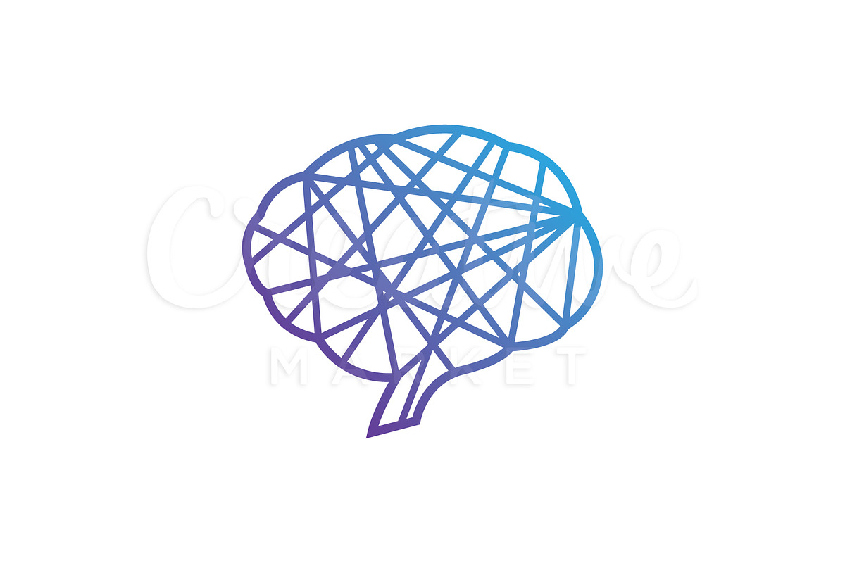 Brain Logo in Logo Templates - product preview 8