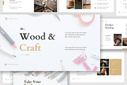 Wood & Craft Google Slides Template