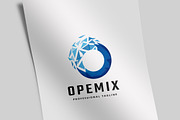 Opemix Letter O Logo