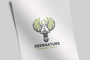 Deer Nature Logo