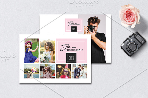 Photography Postcard Template-V1134 in Card Templates - product preview 1