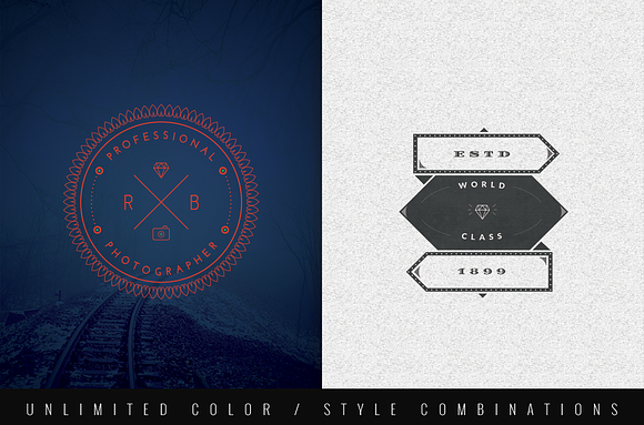 Vintage Logo Templates vol 1 in Logo Templates - product preview 2