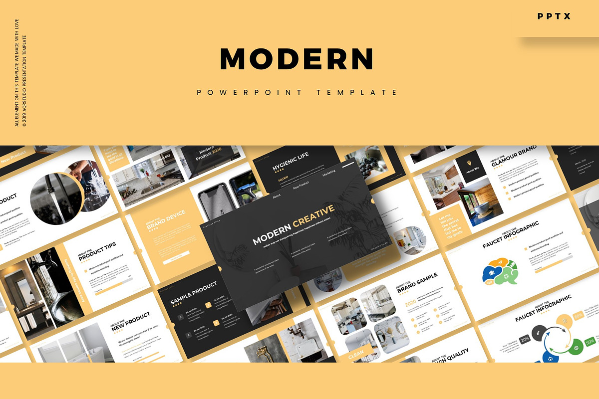 Modern - Powerpoint Template in PowerPoint Templates - product preview 8