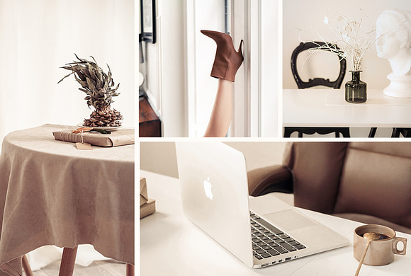 LADY BOSS. COZY WINTER. 50 photos in Instagram Templates - product preview 1
