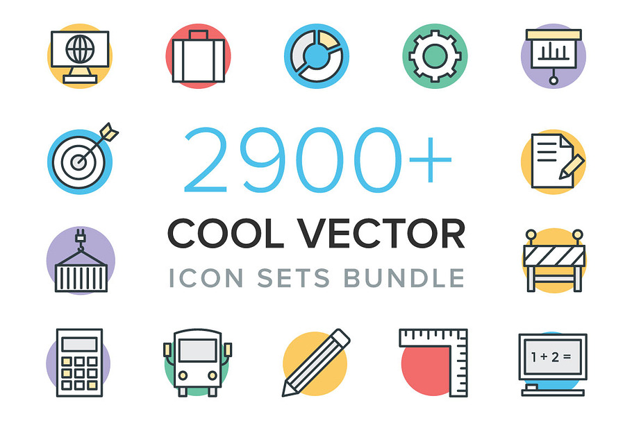 2900+ Cool Vector Icon Sets Bundle in Communication Icons - product preview 8