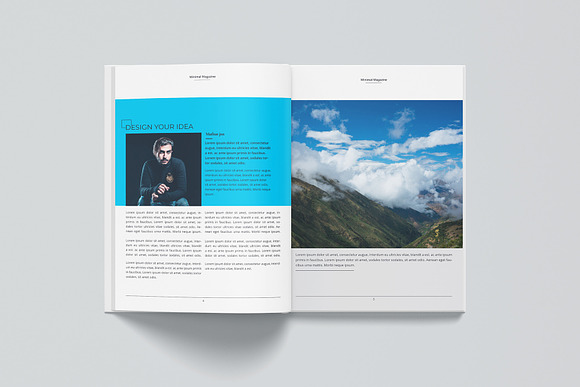Simple Magazine in Magazine Templates - product preview 2