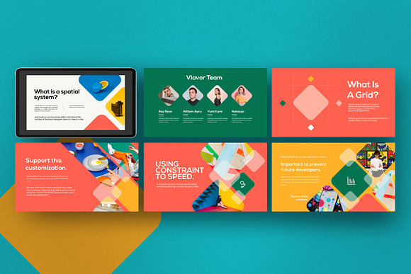 Vlavor Pastel - Powerpoint in PowerPoint Templates - product preview 4