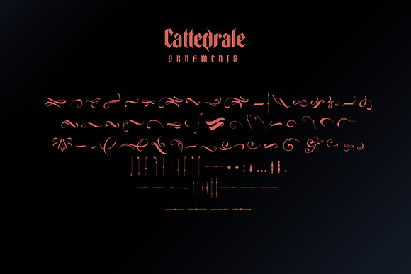 Cattedrale | Gothic Blackletter in Gothic Fonts - product preview 5
