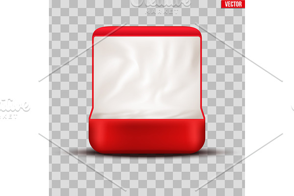Red Velvet Ring Box