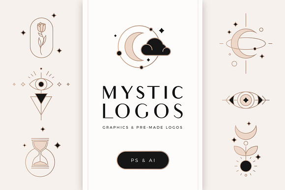 90% OFF - The Logo Designer's Bundle in Logo Templates - product preview 3