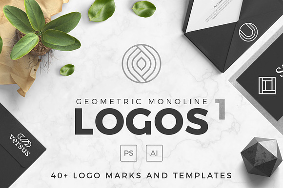 90% OFF - The Logo Designer's Bundle in Logo Templates - product preview 5