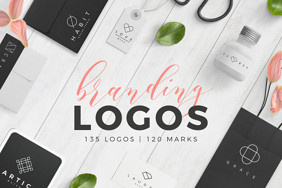 90% OFF - The Logo Designer's Bundle in Logo Templates - product preview 8