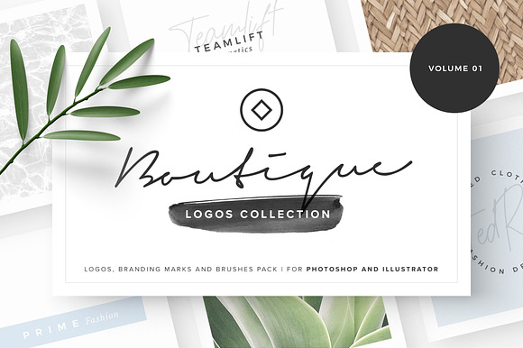 90% OFF - The Logo Designer's Bundle in Logo Templates - product preview 14