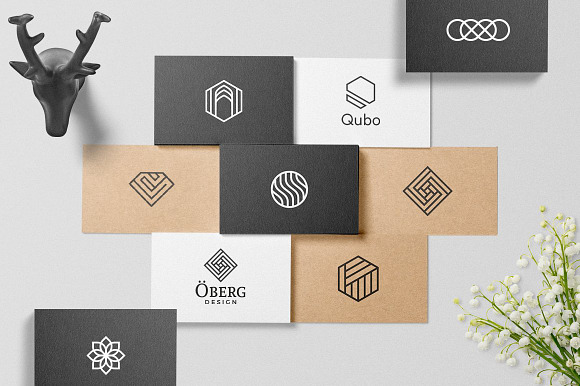90% OFF - The Logo Designer's Bundle in Logo Templates - product preview 33