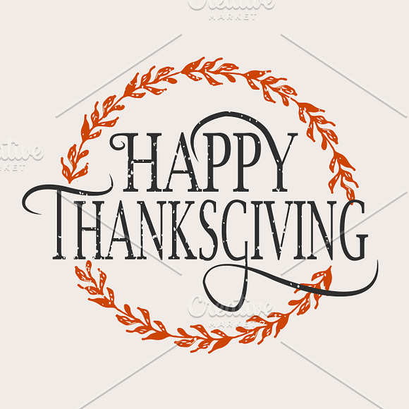 Happy Thanksgiving Card Template in Card Templates - product preview 1