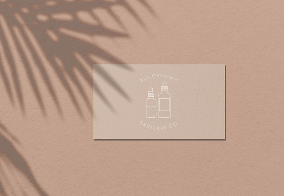 Skincare and Beauty Logo Elements in Illustrations - product preview 3